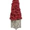 3ft. Unlit Red Berry Cone Artificial Potted Christmas Topiary